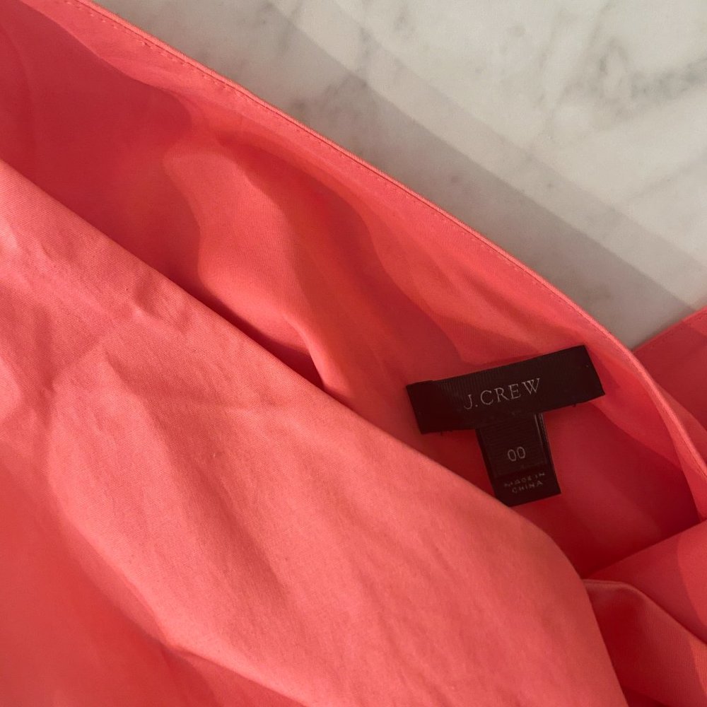 J. Crew Jumpsuit CORAL - Wrap-tie - Size 00 - Picture 7 of 8